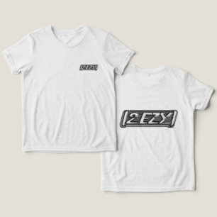 Tri-matière T-shirt "2 EZY" pour enfants en verre industriel