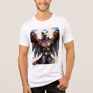 Tri-matière T-shirt Aigle en cristal de glace