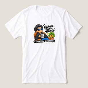 Tri-matière T-Shirt doux en mélange tricoté pour investisseur