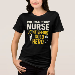 Tri-matière T-Shirt Funny Infirmière en rhumatologie