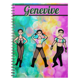 Tri-Styled Dancer Pastel & Black #1 Carnet