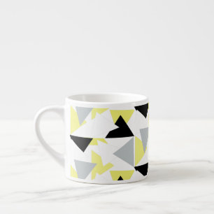 Triangle d'art Abstrait Pyramide Motif de café Mug