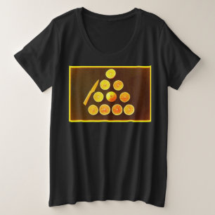 "Triangle de demi-oranges" jolie photo. Commandez