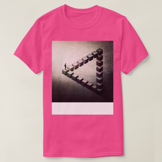 triangle de penrose infinie TShirt (Design devant)