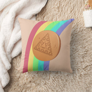 Triangle multiple coussin Dalgona - Vue latérale