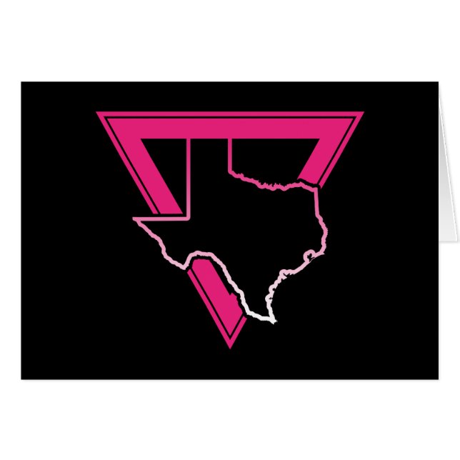 triangle rose texas (Devant horizontal)