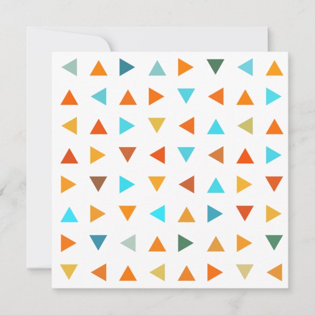 Triangles colorés (Devant)