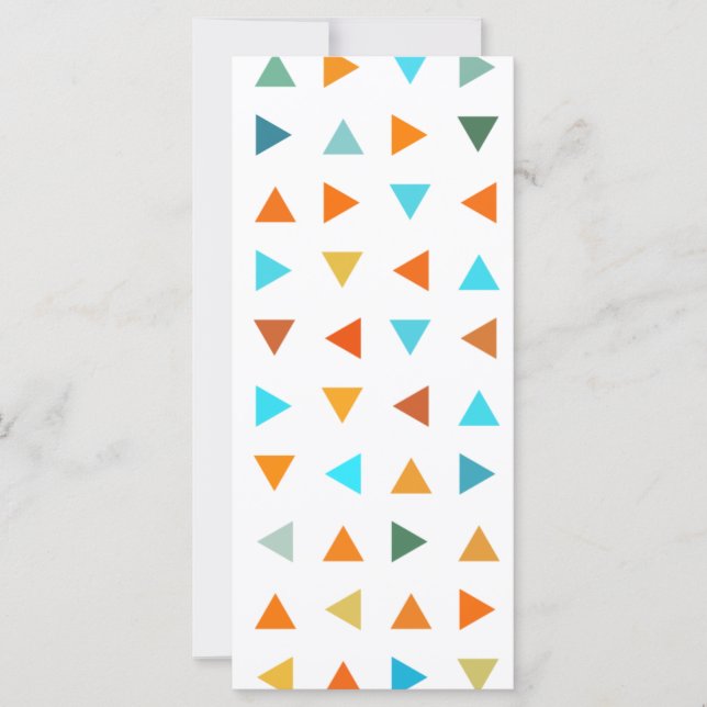 Triangles colorés (Devant)