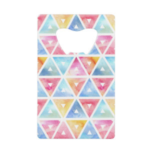 Triangles d'aquarelle de Bohême