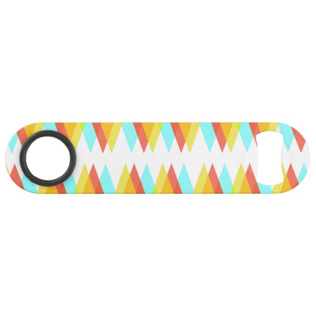 Triangles jaunes, rouges et bleus cadets (Devant (Horizontal))