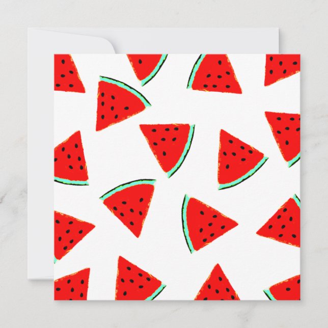 Triangles Motifs de pastèque (Devant)