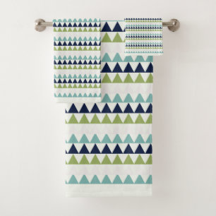 Triangles Neptune, Seashell, Green et Navy