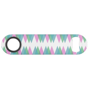 Triangles rose et vert