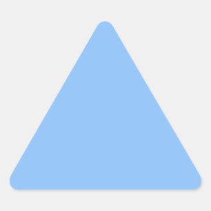 Triangulaire Bébé Bleu Triangle Sticker