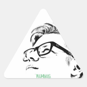 Triangulaire HAMbWG - Sticker - Hipster