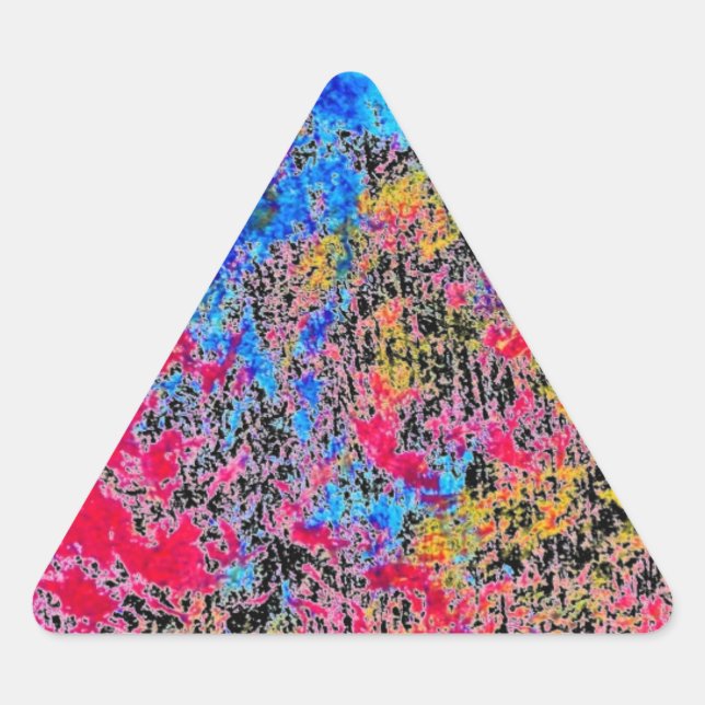 Triangulaire Sticker à peinture (Devant)