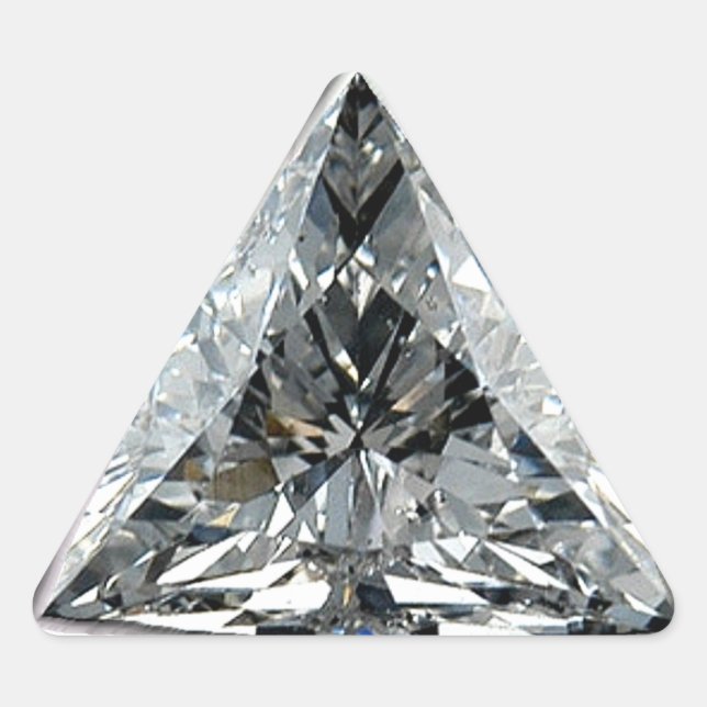 Triangulaire Sticker d'impression en diamant triangle (Devant)