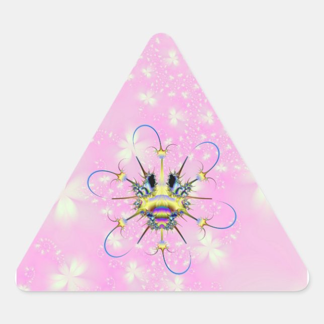 Triangulaire Sticker pour triangle anti-virus et anti-bugs (Devant)