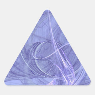 Triangulaire Sticker triangle Abstrait bleu