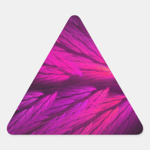 Triangulaire Sticker triangle Abstrait rose