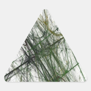 Triangulaire Sticker triangle Abstrait vert