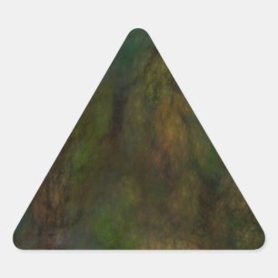 Triangulaire Sticker triangle Abstrait vert