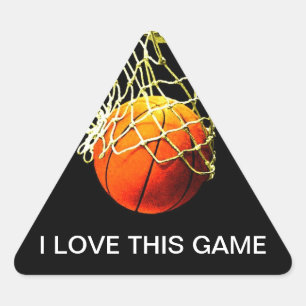 Triangulaire Sticker triangle de basket