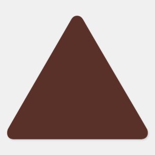 Triangulaire Sticker triangle de haricot noir