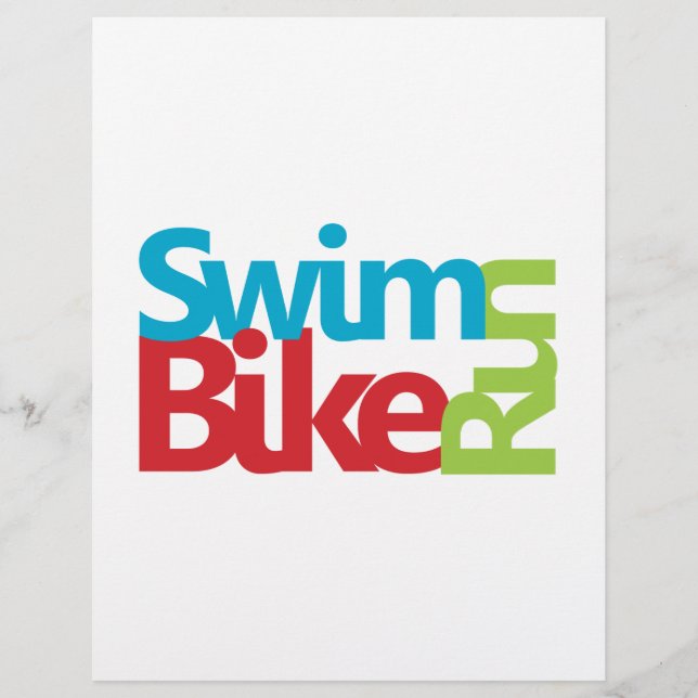 Triathlon cool et design unique (Devant)