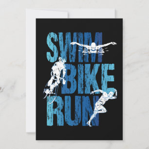 Triathlon - Course à vélo de natation