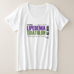 Triathlon de Lipedema 2021 - Plus Size Shirt