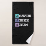 Triathlon Swim Bike Run<br><div class="desc">Un mobile imprudent sur le triathlon. C'est une présence pour le B-Day ou X-Mas. C'est super comme pyjama. Super graphisme pour les supporters de sports de fin d'année. Triathlon Swim Bike Run. Pour le triathlon, chaque athlète doit suivre trois disciplines dans l'ordre défini: Nager, faire du vélo et courir. A...</div>