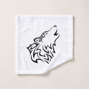 Tribal des Loups noirs et blancs