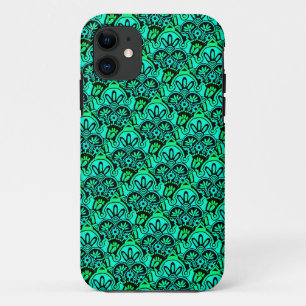 Tribal Green et Black coque iphone