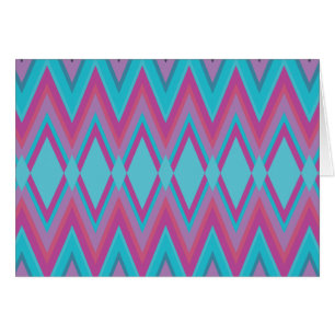 Tribal pourpre et Aqua