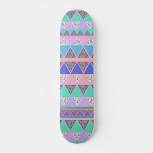Tribal Print Skateboard