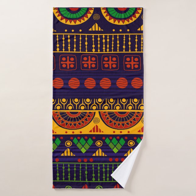 Tribal seamless pattern.  (Serviette de bain)