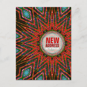 Tribal Sun Moving House Nouvelle adresse Carte pos