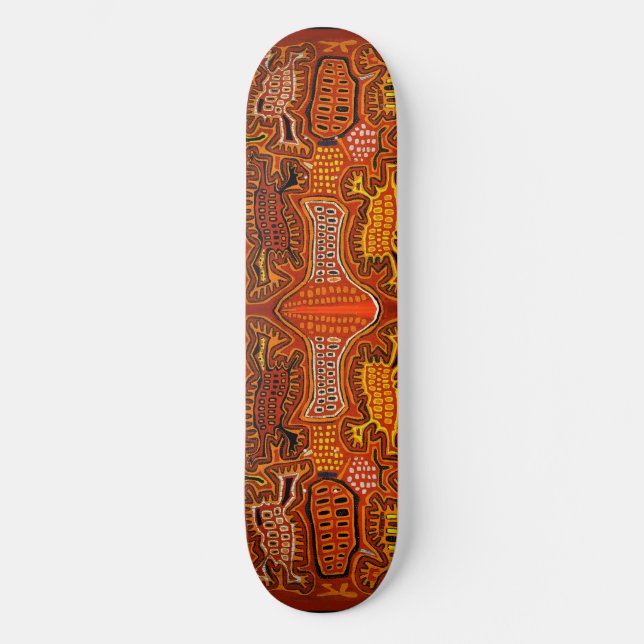 Tribal VooDou Spirits Skateboard (Recto)