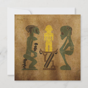 tribu africaine guerrier sculpture