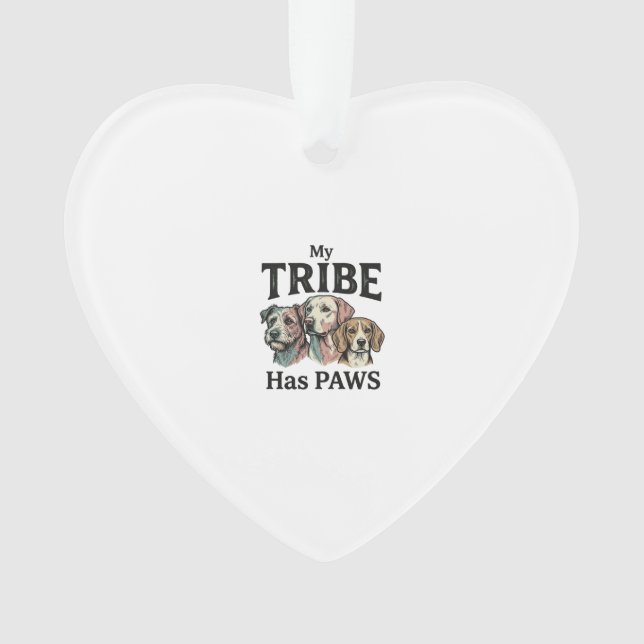 Tribu de chiens a des pattes dessin de gravure vin (devant)