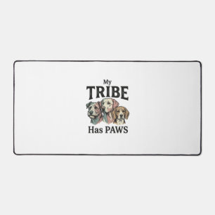 Tribu de chiens a des pattes dessin de gravure vin