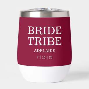 Tribu de la Mariée Cranberry Rouge