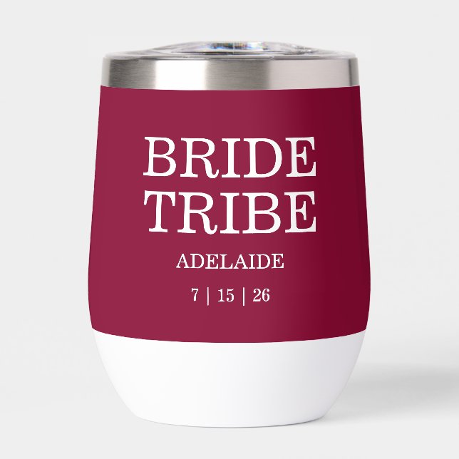 Tribu de la Mariée Cranberry Rouge (Avant)