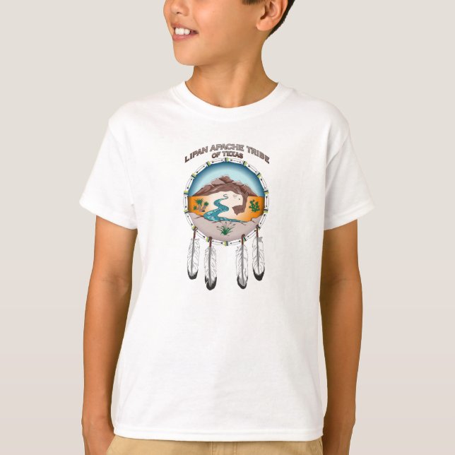 Tribu de Lipan Apache de T-shirt de base de Hanes (Devant)