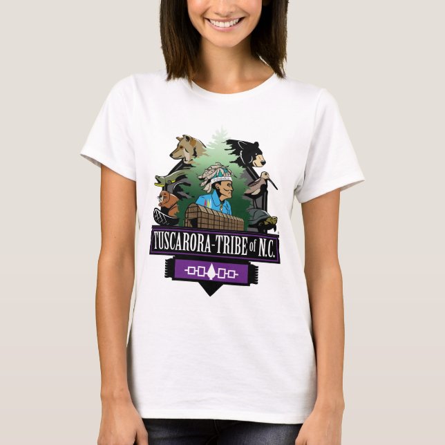 Tribu de Tuscarora du style 1   du T-shirt des (Devant)