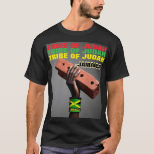 TRIBU JAMAÏQUE DE JUDAH T-shirt noir basique