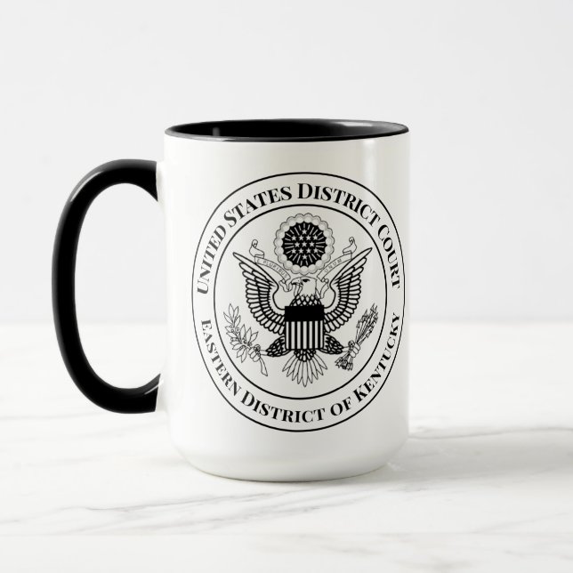 Tribunal de district des États-Unis - EDKY Mug (Gauche)