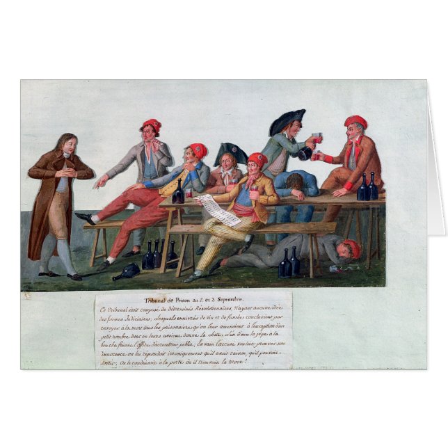 Tribunal de prison de 2 et le 3 septembre 1792 (Devant horizontal)