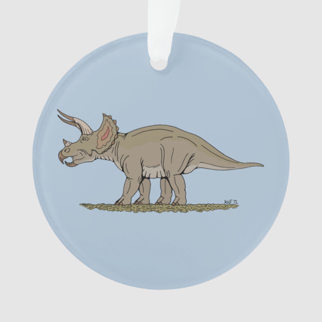 Tricératops de Dinosaure Crétacé (devant)